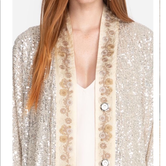 COPY - Johnny Was Grace Kimono Duster $499. Rare Find - Picture 3 of 5